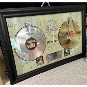 Three 6 Mafia Project Pat RIAA Platinum Gold Plaque Award Rap Juicy J DJ Paul